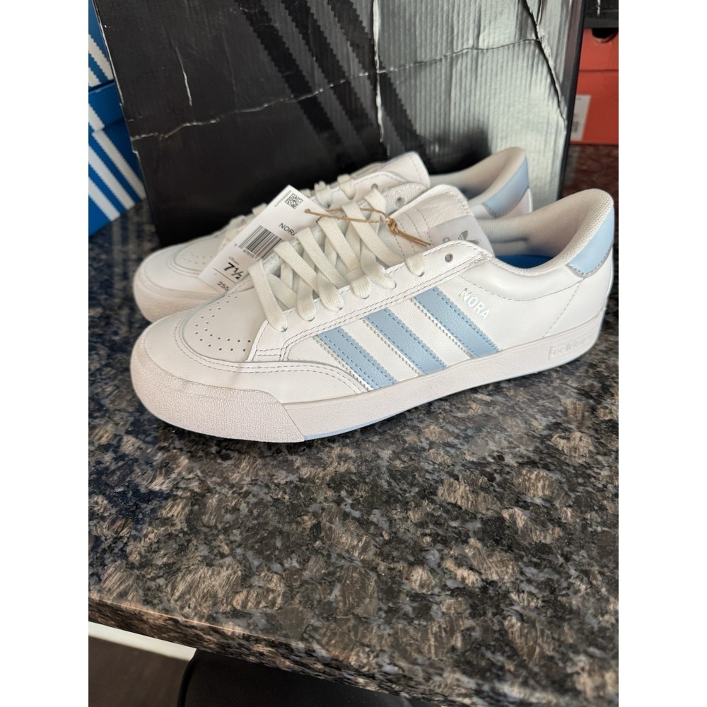 adidas Originals Nora Cloud White Clear Sky JP5653 Mens Sz 7.5 Lady 8.5 NWB